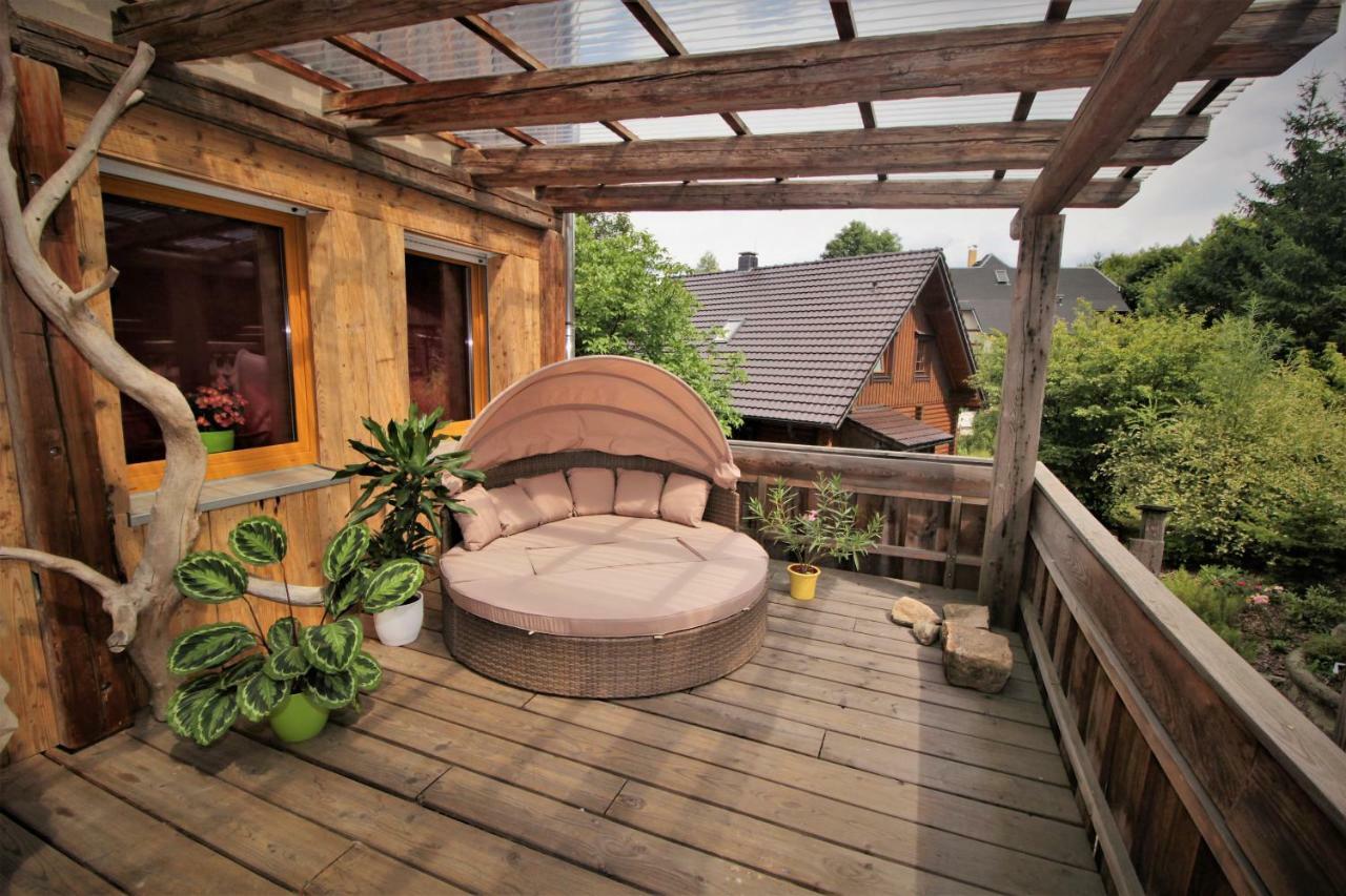 Oybiner Blockhaus Und Ferienwohnungen Hain  Экстерьер фото